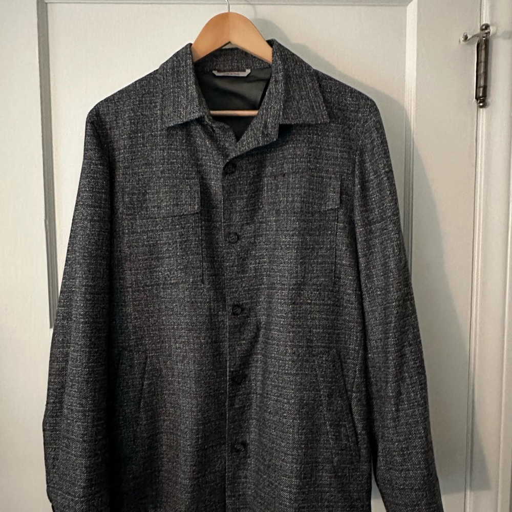Ravazzolo Wool Gray Jacket - Handmade in Italy
